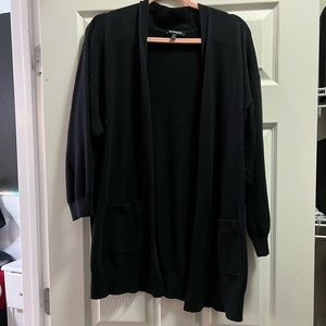 Black Express cardigan